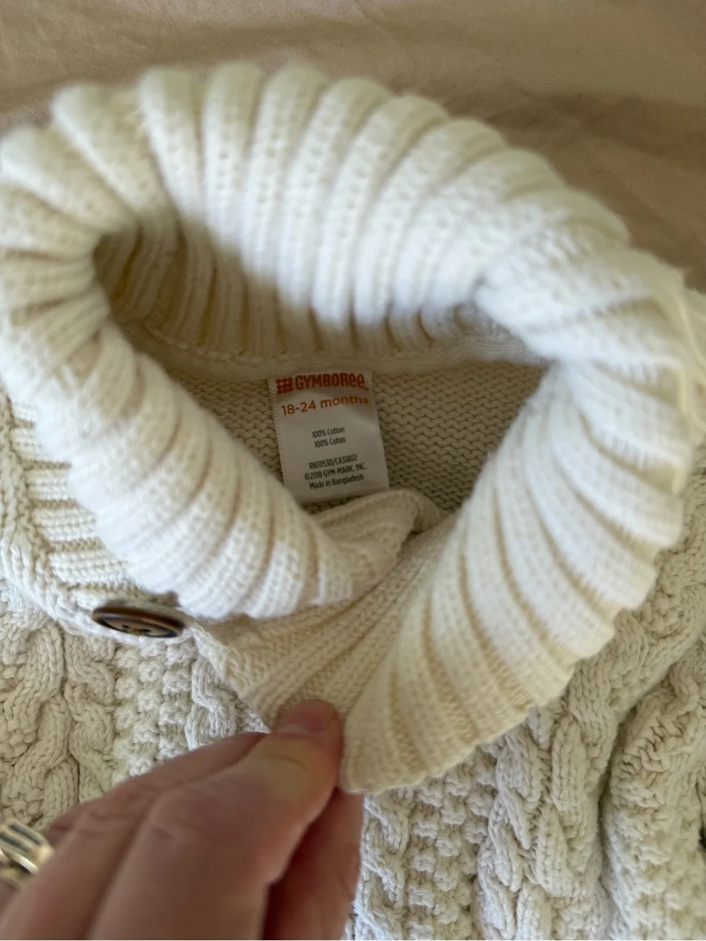Gymboree cozy cable